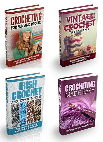 The Ultimate Crochet Bundle 2018 - 4 eBooks - No Coupon Needed! - BestTrendsShop.com