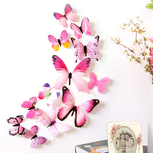 3D Butterfly Wall Stickers - 12 Piece - BestTrendsShop.com