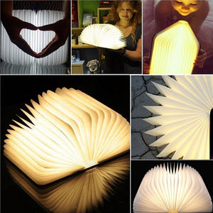 Wooden Folding LED Book Light - BestTrendsShop.com