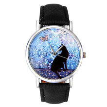 Black Cat and Butterfly Watch - BestTrendsShop.com