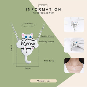 Meow Cat Necklace - BestTrendsShop.com